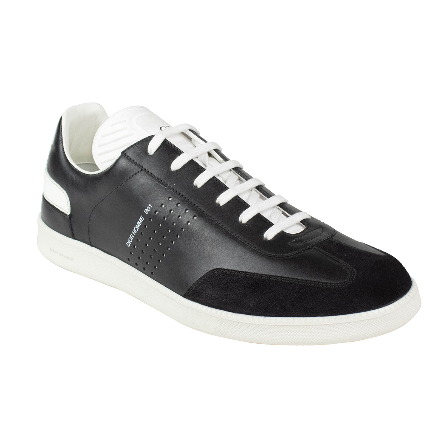 Dior Homme // Leather And Suede B01 Sneakers // Black (US: 9) - Luxury ...