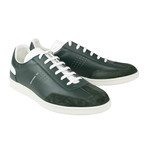Dior Homme // Leather + Suede B01 Lace Up Sneakers // Green (US: 10)