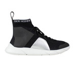 Dior Homme // Knit Color Block Lace Up B21 Sock Sneakers // Black (US: 8)