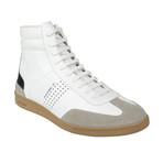 Dior Homme // Leather B01 Mid-Top Trainer Sneakers // White (US: 9)