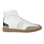 Dior Homme // Leather B01 Mid-Top Trainer Sneakers // White (US: 11)