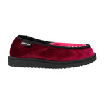 Palm Angels X Suicoke // Velvet Loafers Slippers Shoes // Red (US: 10)
