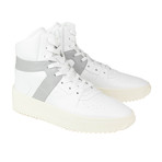 Fear Of God // Leather Basketball High-Top Sneakers // White (US: 10)