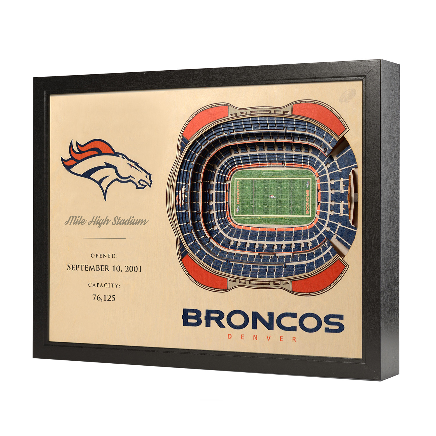 Denver Broncos Seating Chart 3d