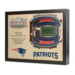 New England Patriots // Gillette Stadium (25-Layer)