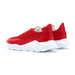 Soho Grit // Carlisle Sneaker // Red + White (Euro: 38)