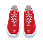 Soho Grit // Carlisle Sneaker // Red + White (Euro: 40)