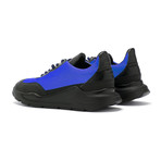 Soho Grit // Dean Sneaker // Black + Blue (Euro: 38)