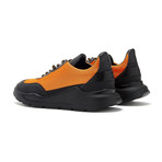 Soho Grit // Frith Sneaker // Black + Orange (Euro: 39)
