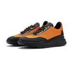 Soho Grit // Frith Sneaker // Black + Orange (Euro: 36)