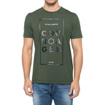 Courages T-Shirt // Army Green (L)