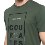 Courages T-Shirt // Army Green (M)