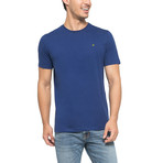 Supima Logo Crew-Neck T-Shirt // Deep Blue (XL)