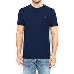 Supima Logo Crew-Neck T-Shirt // Midnight Blue (XL)