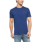 Supima Light Logo Crew-Neck T-Shirt // Deep Blue (XL)