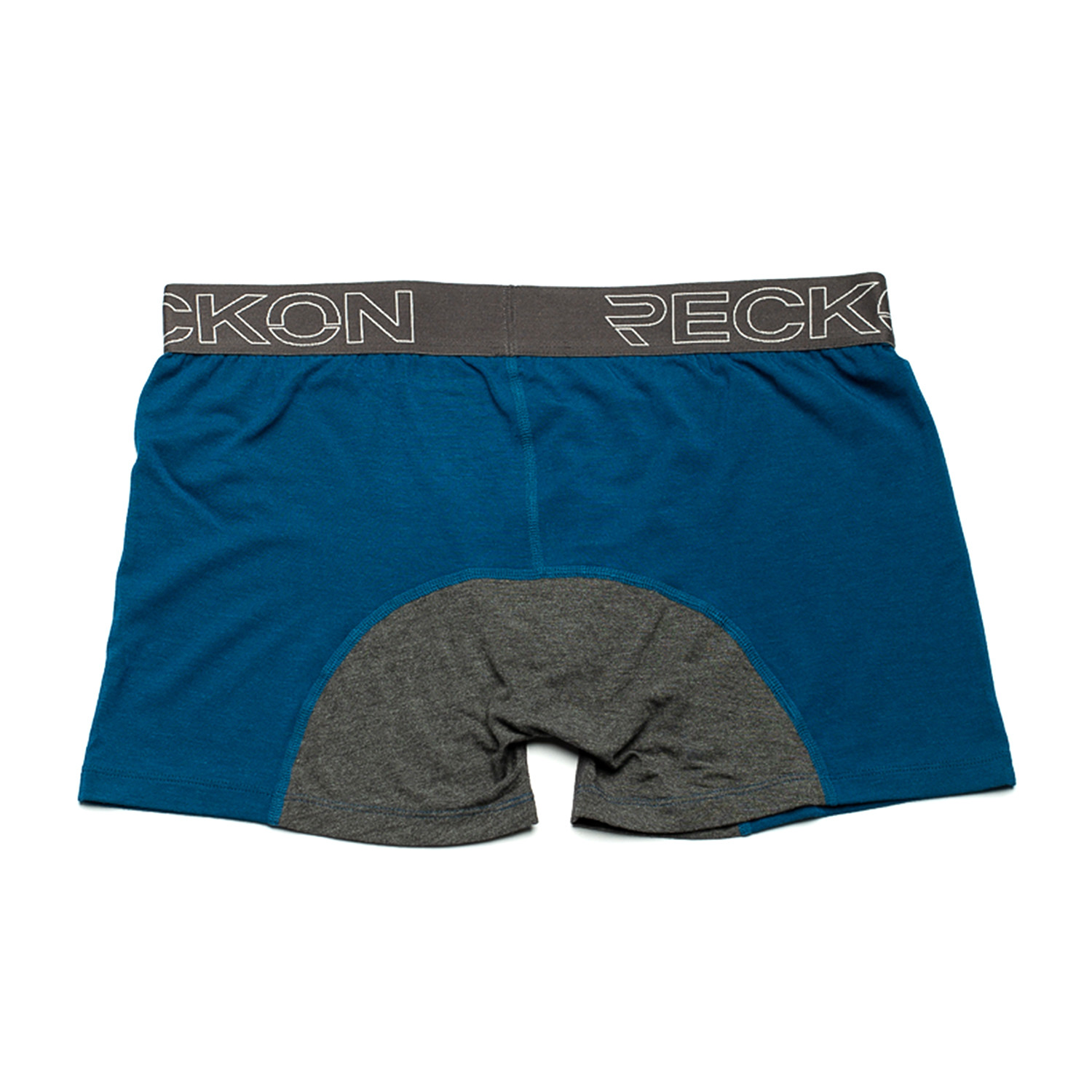 Boxer Briefs // Blue + Heather Charcoal Gray (S) - Reckon Underwear ...
