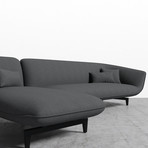Benedict Sectional // Left Hand Facing // Stockholm