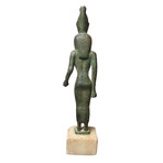Egyptian Bronze Figure Of Mut // C. 664 - 332 BC