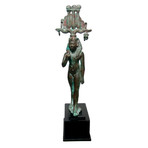 Ancient Egyptian Bronze Figure Of Harpokrates