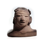 Large Teotihuacan Bust From Mexico // C. 650-750 AD