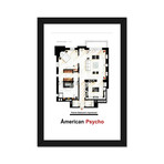 Apartment From American Psycho (16"W x 24"H x 1"D)