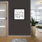 Apartment From Sex And The Single Girl (16"W x 16"H x 1"D)