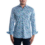 Luka Long Sleeve Shirt // Blue (XL)