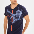 Emmanuel T-Shirt // Navy (XL)