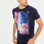 Shawn T-Shirt // Navy (XL)