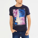 Shawn T-Shirt // Navy (XL)