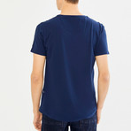 Frederick T-Shirt // Navy (L)