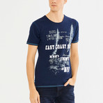 Brenton T-Shirt // Navy (2XL)