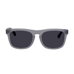 Men's Square Sunglasses // Matte Dust + Gray