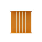 Teaser Metal Shelf (Pearl White)