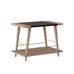 Convenience Stackable Bench + Shelf (Light Oak)