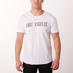 Lost Angeles Graphic Tee // White (L)