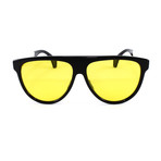 Men's GG0462S Sunglasses // Black + White