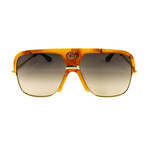 Gucci // Men's GG0478S Sunglasses II // Havana + Gold