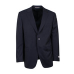 Wool 2 Button Classic Fit Suit  // Black (US: 46S)