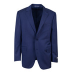 Wool 2 Button Classic Fit Suit // Blue (US: 46S)