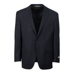 Plaid Wool 2 Button Suit // Dark Gray (US: 46S)