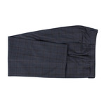 Windowpane Wool 2 Button Suit // Charcoal (US: 50R)