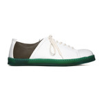 Tennis Shoes // White + Green (Euro: 38)