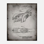 Batmobile Patent Print // PP0016 (11"W x 14"H)