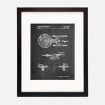 Star Trek Enterprise Patent Print // PP0056 (11"W x 14"H)