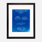 Sports Car Patent Print // PP0339 (11"W x 14"H)