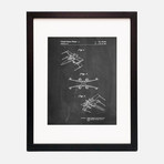 X-Wing Ship Patent Print // PP1060 (11"W x 14"H)