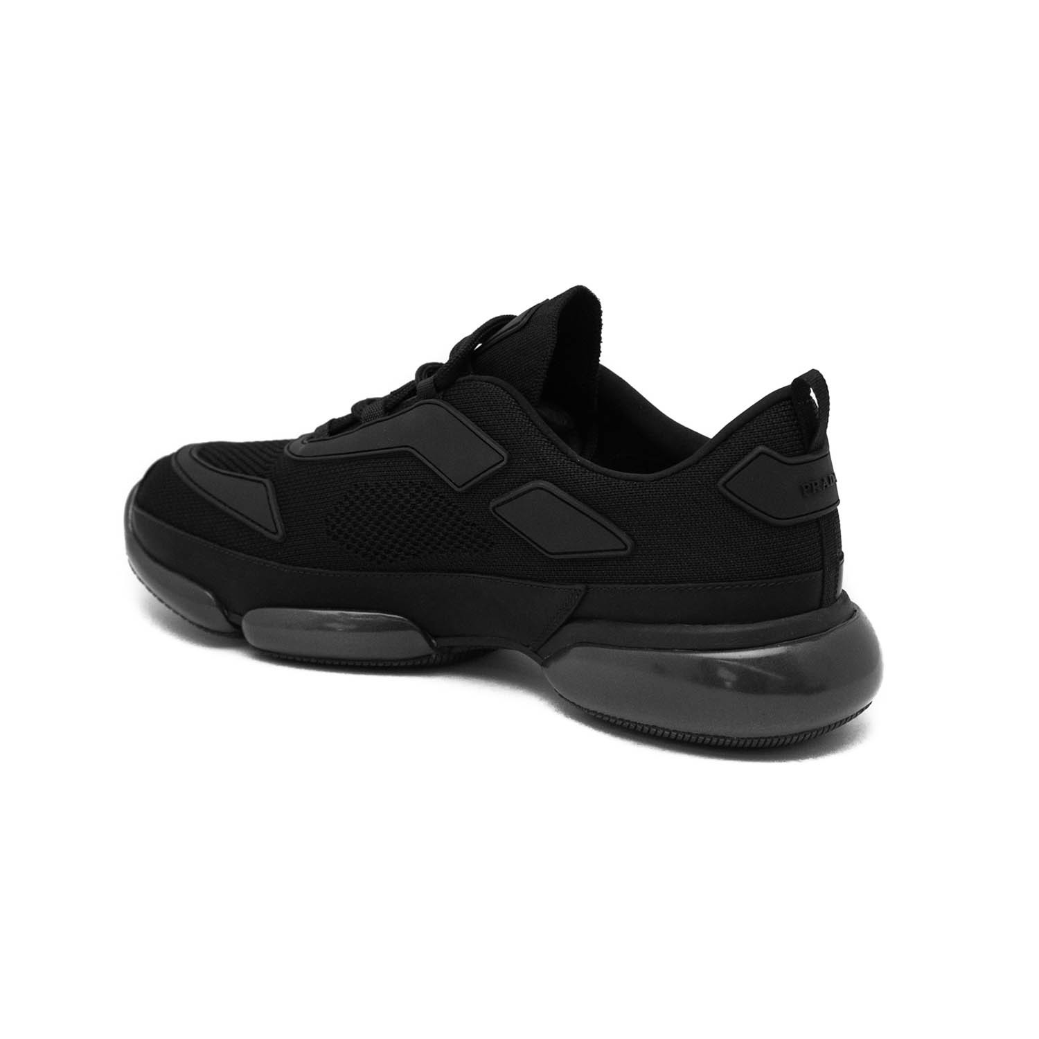 Prada // Knit Fabric Cloudbust Sneaker Shoes // Black (US: 7) - Men's ...