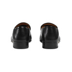 Gucci // Leather Horsebit Loafer Shoes // Black (US 8)