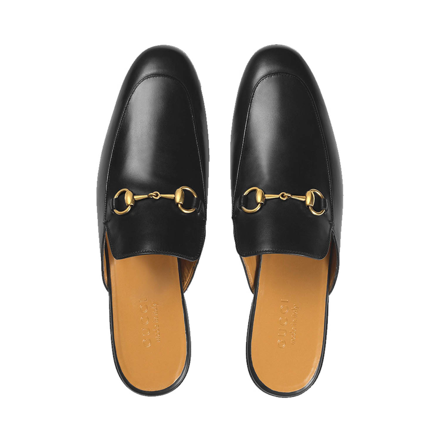 Gucci // Leather Horsebit Slipper Loafer Shoes // Black (US 7) - Men's ...